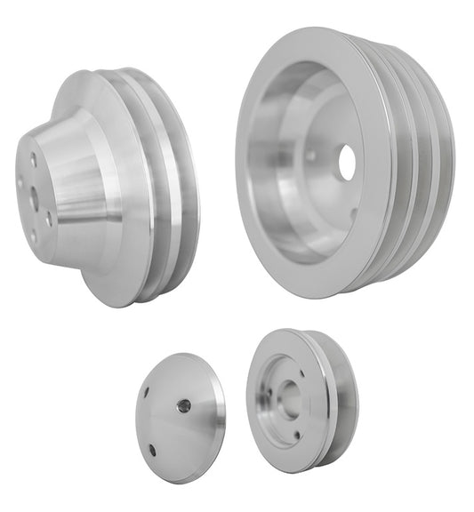 Small Block Chevy Pulley Kit - LWP - 3V