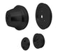 Small Block Chevy High Flow Pulley Kit - SWP - 1V - Black