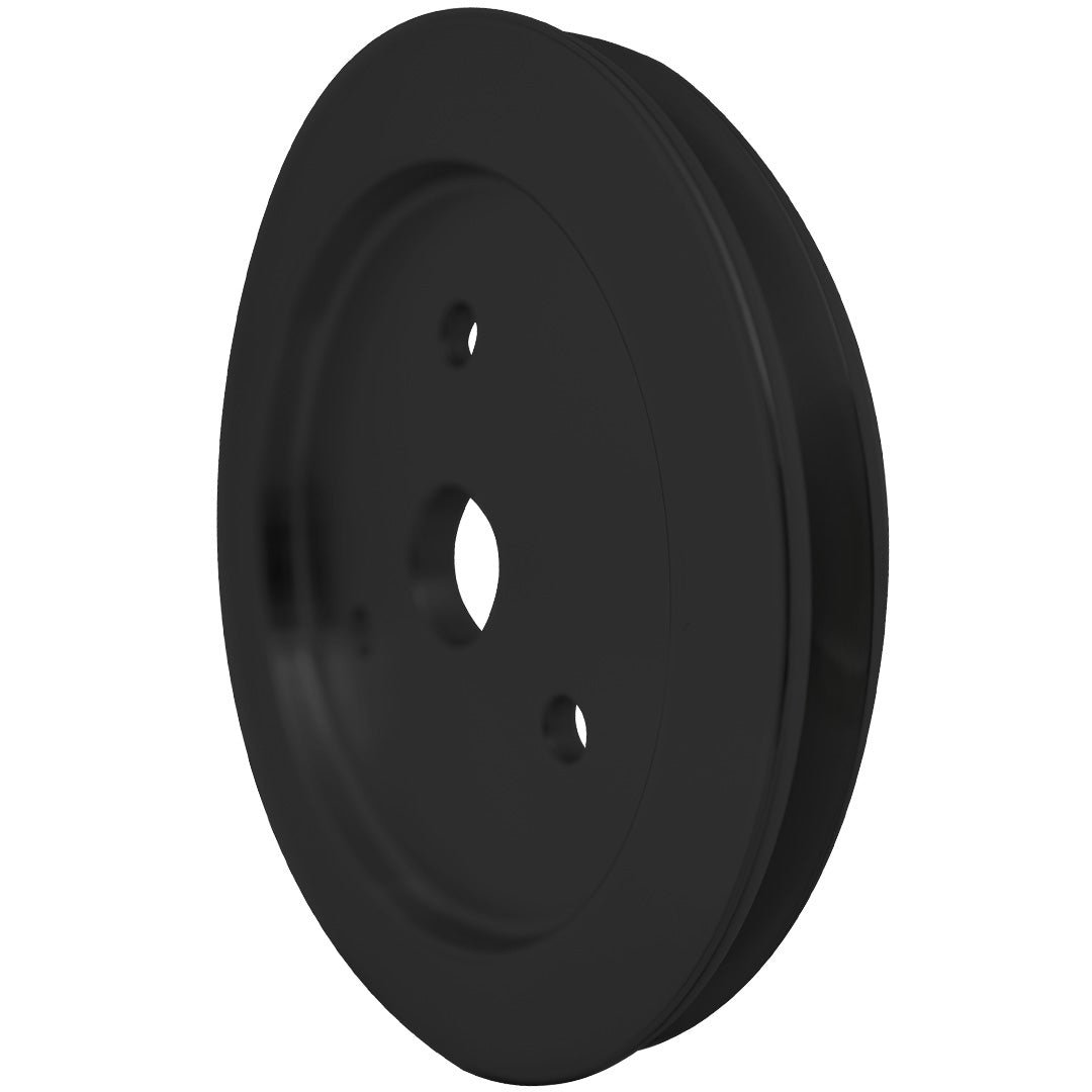 Small Block Chevy Crankshaft Pulley - 1V - SWP - Black