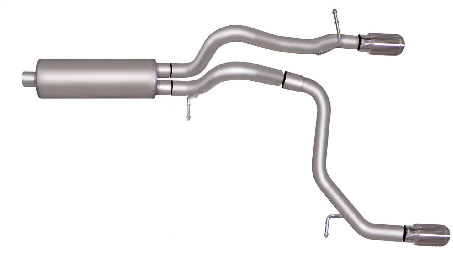 Dual Split Exhaust System