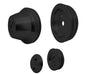 Small Block Chevy High Flow Pulley Kit - 2V - SWP - Black