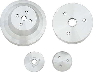 Small Block Chevy High Flow Pulley Kit - 2V - SWP