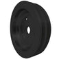 Small Block Chevy Crankshaft Pulley - High Flow - 2V - SWP - Black