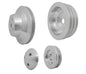 Small Block Chevy High Flow Pulley Kit - 3V - SWP