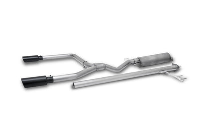 Dual Split Exhaust System
