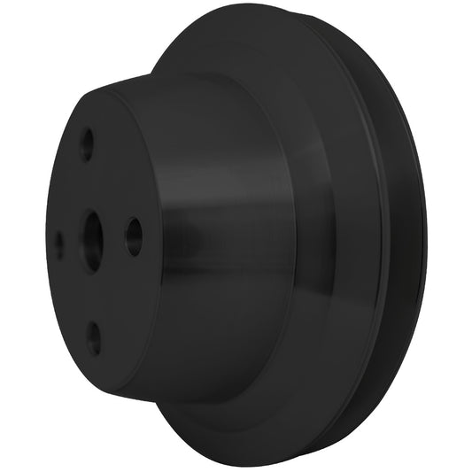 Chevy High Flow Water Pump Pulley - LWP - 1V - Black