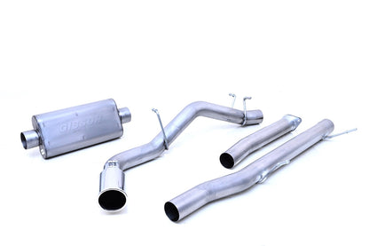 Cat-Back Single Exhaust System; Stainless