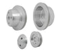 Small Block Chevy High Flow Pulley Kit - LWP - 1V