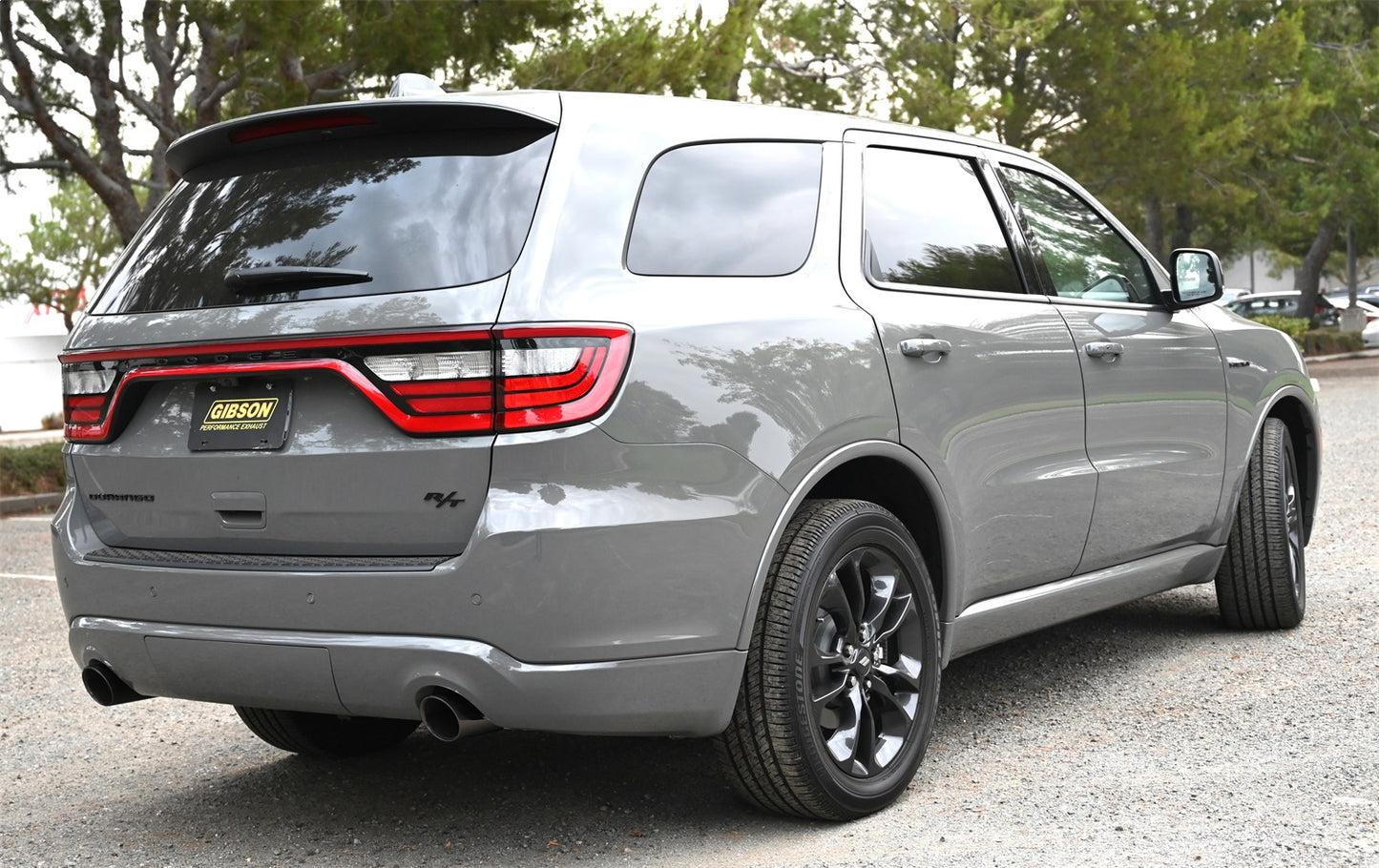 Axle Back Dual Exhaust System; Black Elite