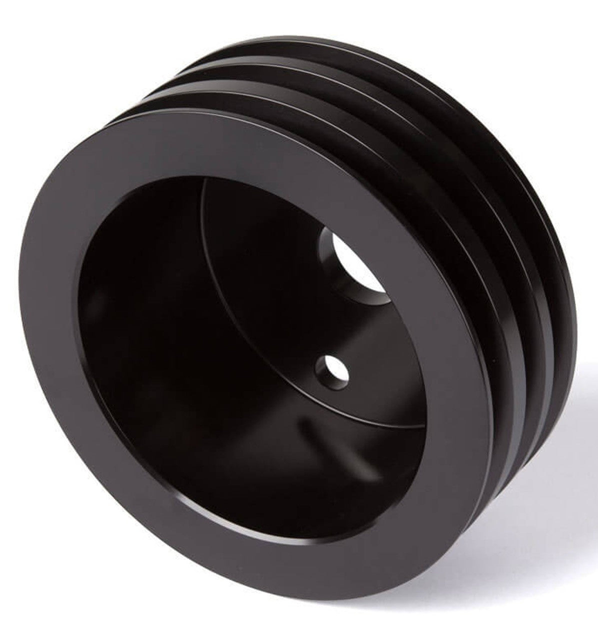 Big Block Chevy High Flow V-Belt Crankshaft Pulley - 3V - LWP - Black