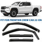 CLIM ART In-Channel Window Deflectors Extra Durable
