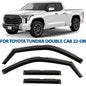CLIM ART In-Channel Window Deflectors Extra Durable