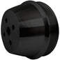 Small Block Chevy High Flow Water Pump Pulley - SWP; Black