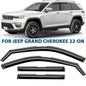 CLIM ART In-Channel Window Deflectors Extra Durable