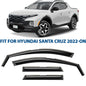 CLIM ART In-Channel Window Deflectors Extra Durable