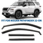 CLIM ART In-Channel Window Deflectors Extra Durable