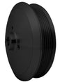 Serpentine Power Steering Pulley - Keyway - Black