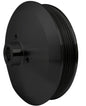 Serpentine Power Steering Pulley - Press Fit - Black
