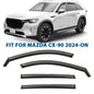 CLIM ART In-Channel Window Deflectors Extra Durable