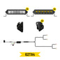 Tiny Monster 62TA4 Tiny Monster Grille Kit For Toyota Tundra TRD Pro/Sport/Offroad 2022-25 (4 Light Bars Harness Brackets)