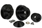 Small Block Chevy Serpentine Pulley Kit - LWP - Black