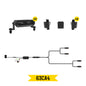 Tiny Monster 63CA4 Tiny Monster Grille Kit For Chevrolet Silverado HD WT/LT/LTZ/High Country 2025 (4 Light Bars Harness Brackets)