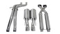 Corsa Performance 06-10 Jeep Grand Cherokee 6.1L V8 Polished Sport Cat-Back Exhaust
