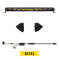 Tiny Monster 64TA1 Tiny Monster Grille Kit For Toyota Tundra TRD Pro 2022-25 (1 Light Bar Harness Brackets)