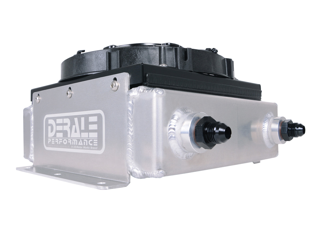 18 Row Hi-Flow Racing Remote Fluid Cooler W/ Low Profile Fan 7/8-14 UNF O-ring