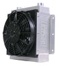 18 Row Hi-Flow Racing Remote Fluid Cooler W/ Low Profile Fan 7/8-14 UNF O-ring