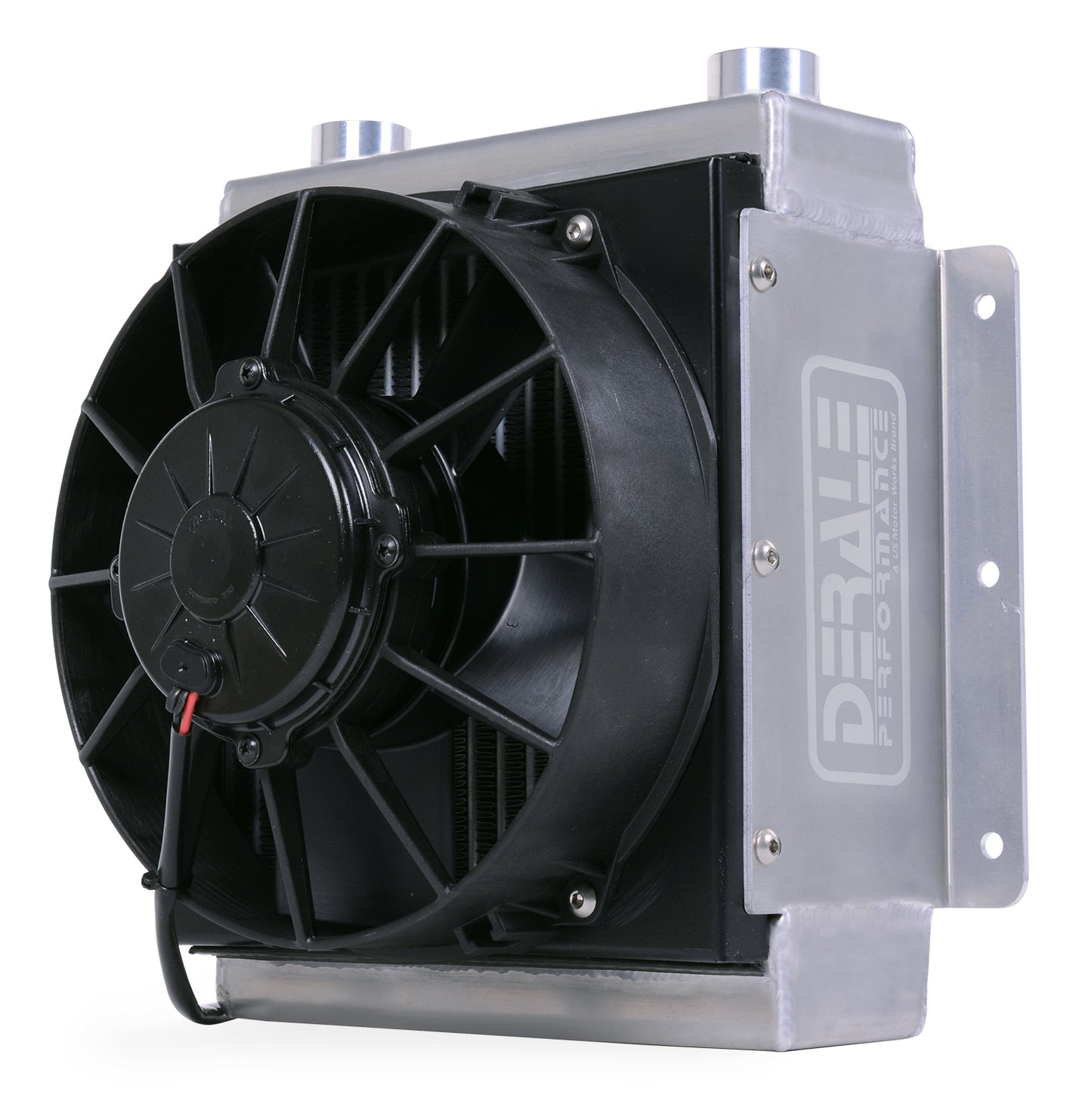 18 Row Hi-Flow Racing Remote Fluid Cooler With Single Fan 7/8-14 UNF O-ring