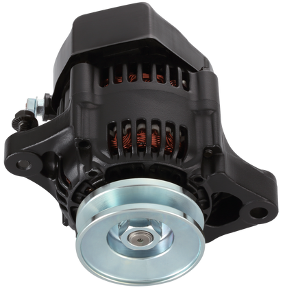 100% NEW  BLACK  1-WIRE MINI ALTERNATOR  GM 50 AMP.