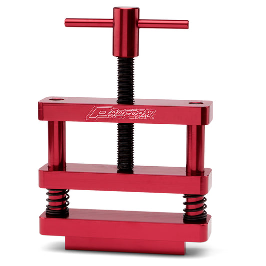 Red Anodized Aluminum Construction