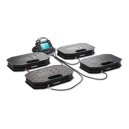 5000 Lbs Wired Vehicle Scale System With Padded Hardshell Case