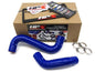 HPS Blue Reinforced Silicone Radiator Hose Kit Coolant Subaru 01-07 WRX / STI