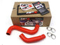 HPS Red Reinforced Silicone Radiator Hose Kit Coolant Subaru 01-07 WRX / STI