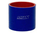 HPS 1-1/8" ID, 3" Length, Silicone Straight Coupler Hose, High Temp 4-ply Reinforced, 28mm ID, Blue
