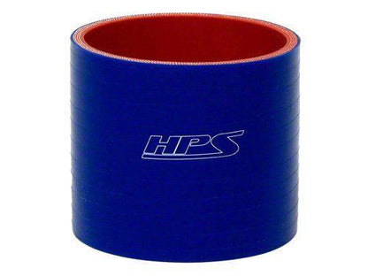 HPS 2-3/8" ID, 4" Length, Silicone Straight Coupler Hose, High Temp 4-ply Reinforced, 60mm ID, Blue