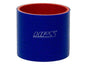 HPS 2-3/4" ID, 4" Length, Silicone Straight Coupler Hose, High Temp 4-ply Reinforced, 70mm ID, Blue