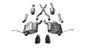 Corsa Performance 15-16 Jeep Grand Cherokee Black 2.5in Dual Rear Exit Cat-Back Exhaust