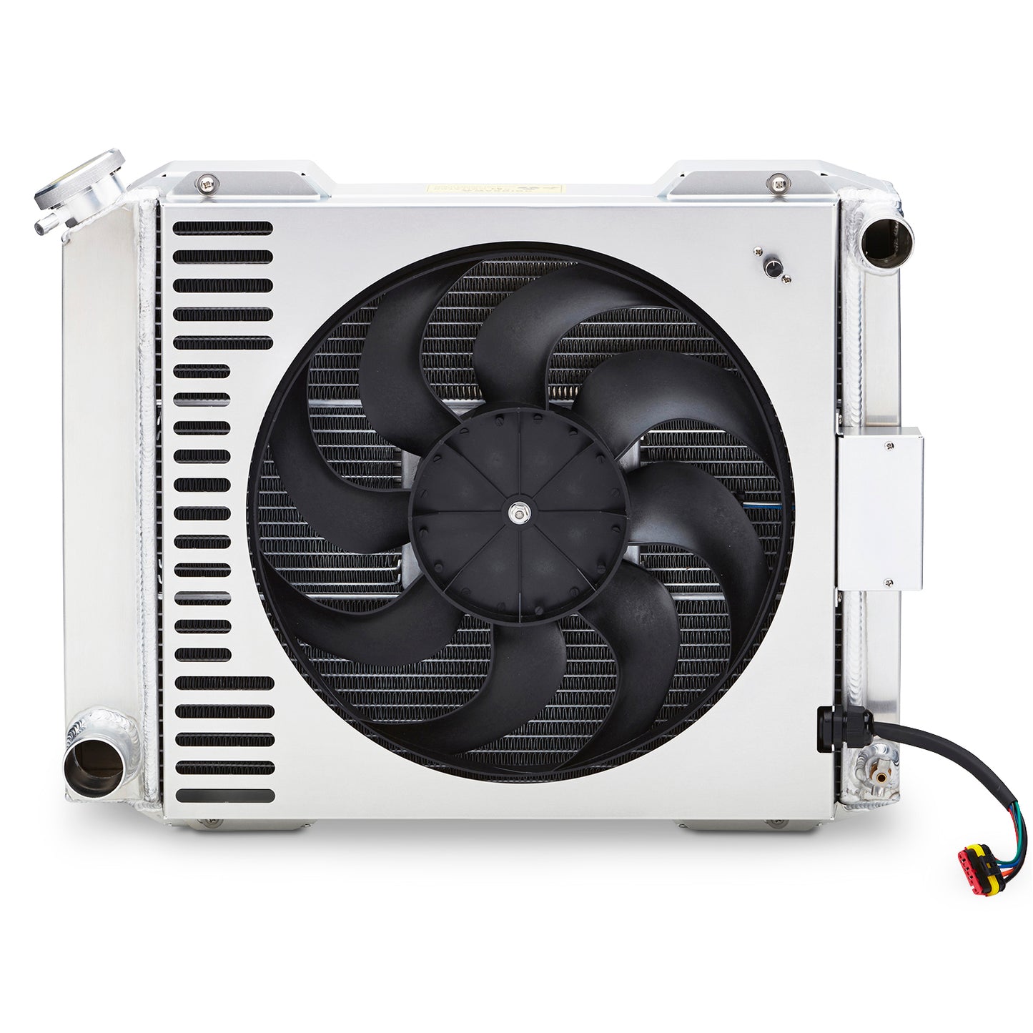 Slim-Fit Radiator System  Universal  Ford Style  19-inch Core  Manual Trans