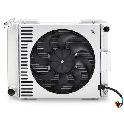 Slim-Fit Radiator System  Universal  Ford Style  19-inch Core  Manual Trans