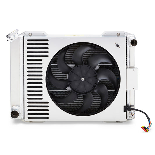 Slim-Fit Radiator System  Universal  Ford Style  21-inch Core  Manual Trans