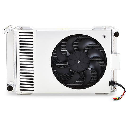 Slim-Fit Radiator System  Universal  Ford Style  26-inch Core  Manual Trans