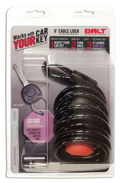 BOLT 6Ft. Cable Lock GM Early Model (GM-A)