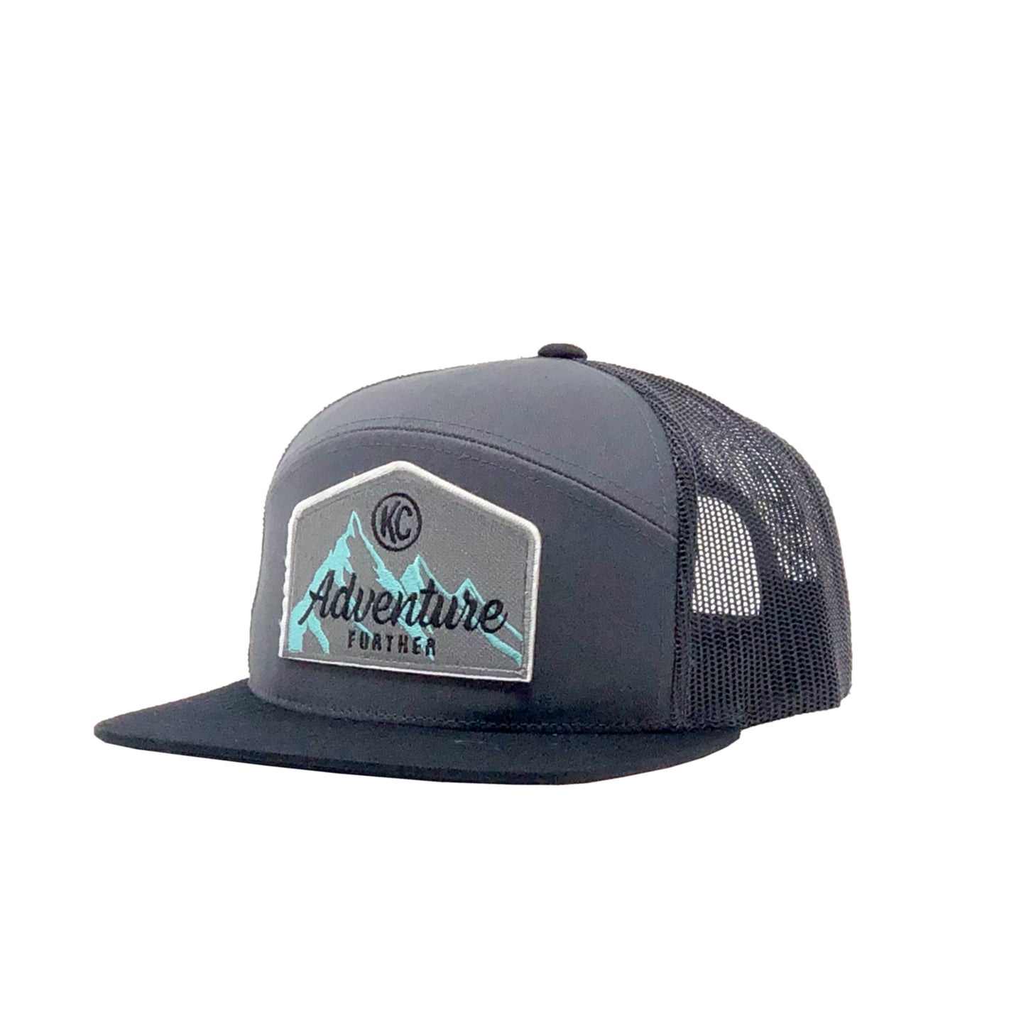 Mountain Adventures Flat Bill Hat - Grey - One Size
