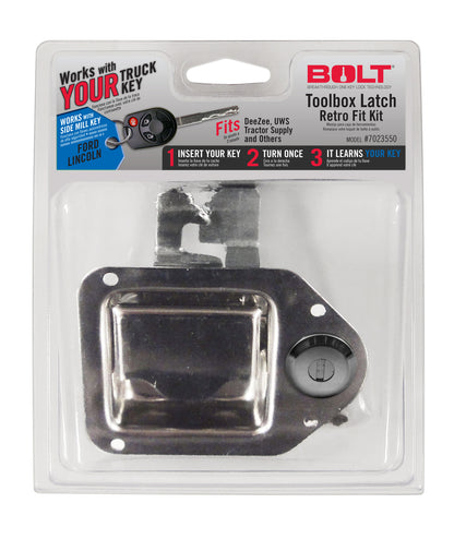 BOLT Toolbox Latch Ford Side Cut