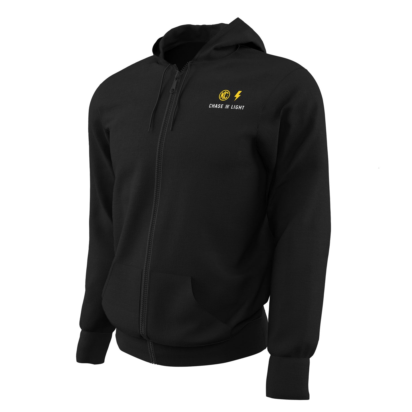 KC Fear No Trail Zip-Up Hoodie - Black - Medium