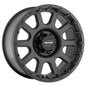 Bandido Matte Black 18x9 6x5.5 5BS Offset 0mm Cap P/N 703165500