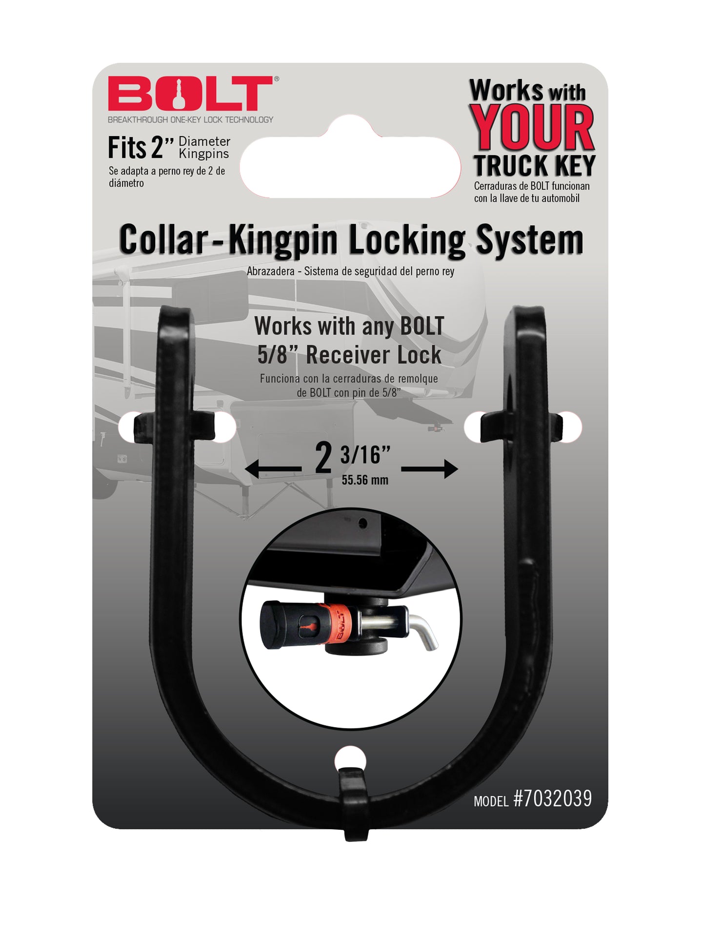 BOLT Collar - Kingpin Locking System
